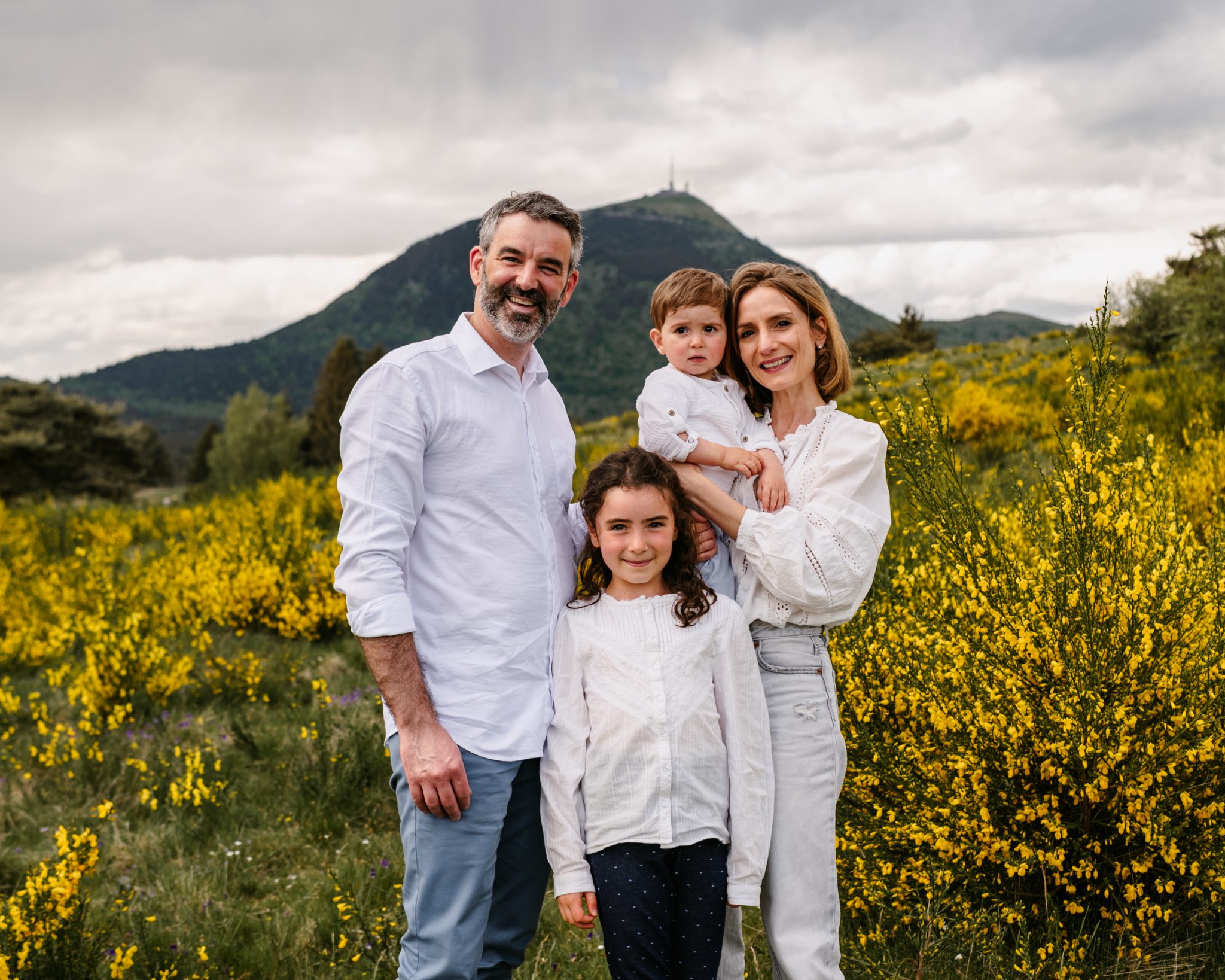 photo de Shooting en famille dans la nature près du Puy de dôme